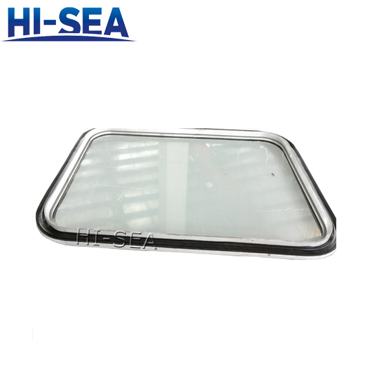 Marine Wheelhouse Fixed Rectangular Window